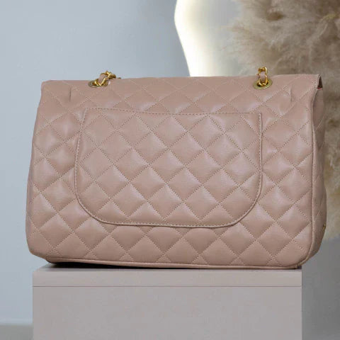 Large Precious Bag - Nude