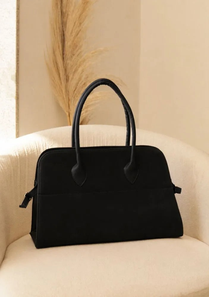 Maxi Suede Laptop Bag
