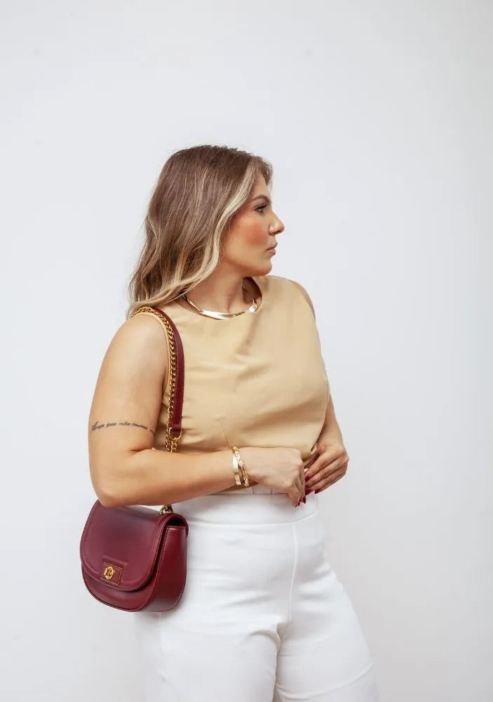 Small Elegant Double Handle Bag