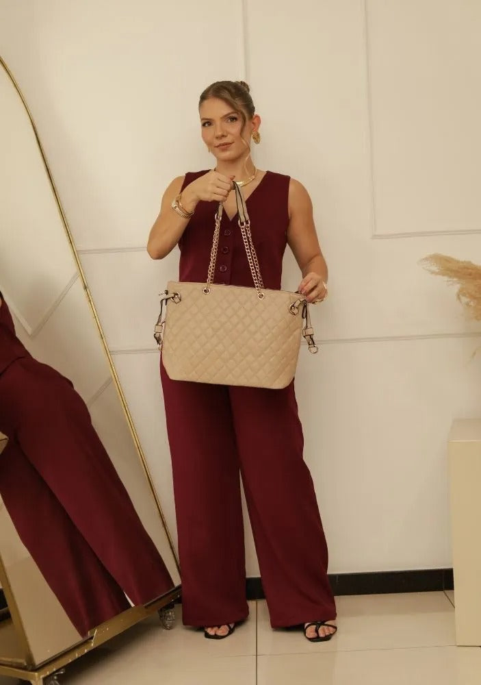 Matelass Notebook Shopper Bag