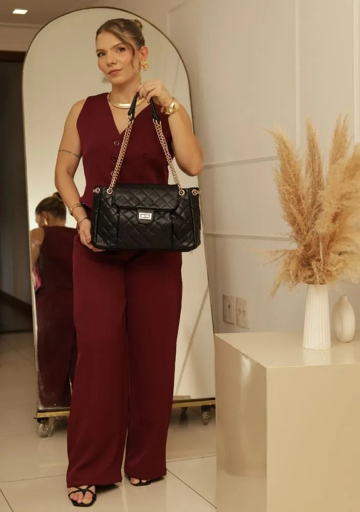 Classic Medium Black Bag
