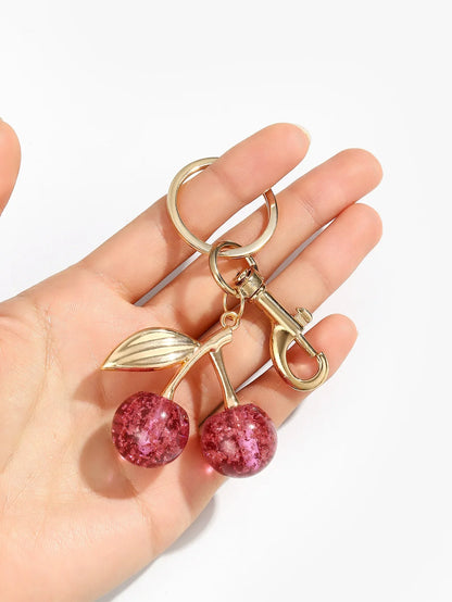 Cherry Keychain