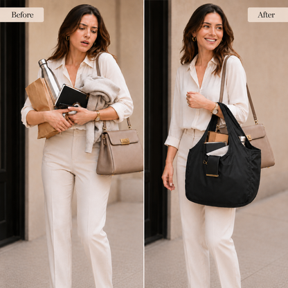 The Liora Fold Charm Tote