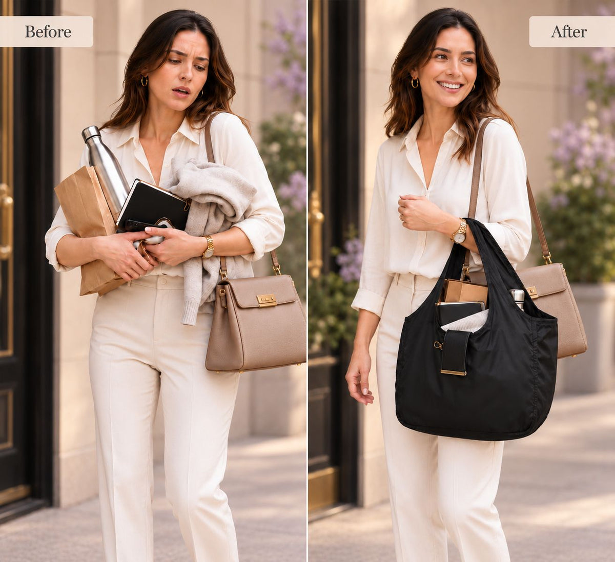 Clara Foldaway Tote