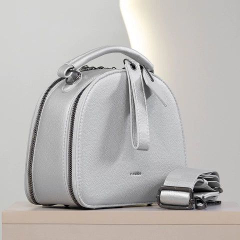 Paris Medium Bag - Silver