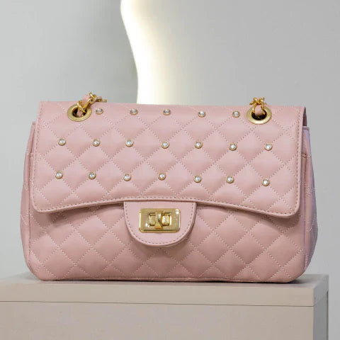 Wertvolle mittelgroße Strass-Tasche