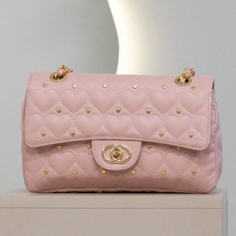 Lovers Medium Bag - Hellrosa