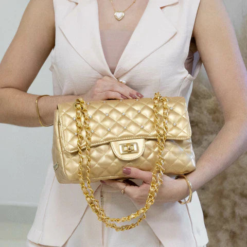 Precious Medium Rhinestone Bag