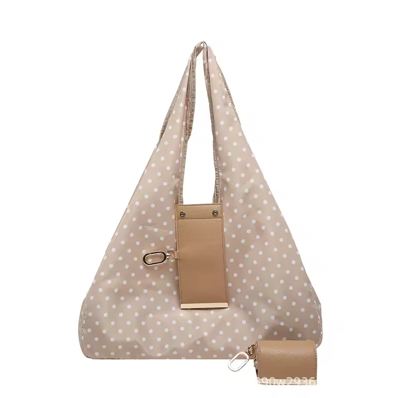 The Colette Dot Fold Charm Tote
