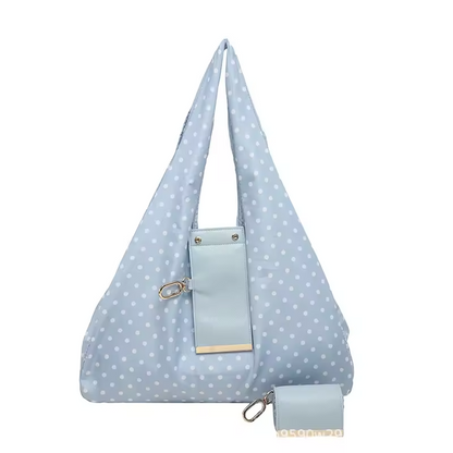 The Colette Dot Fold Charm Tote