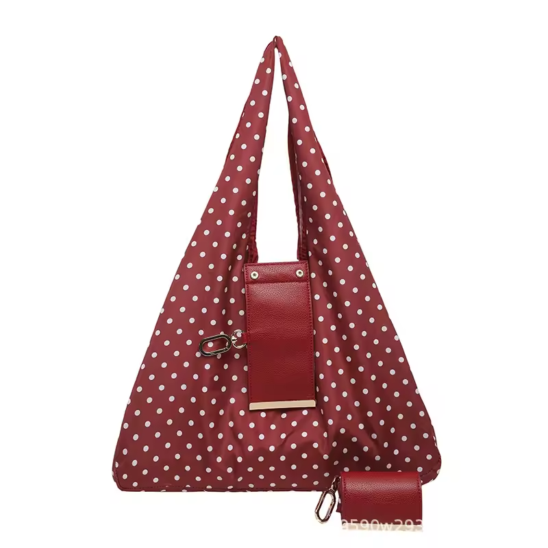 The Colette Dot Fold Charm Tote