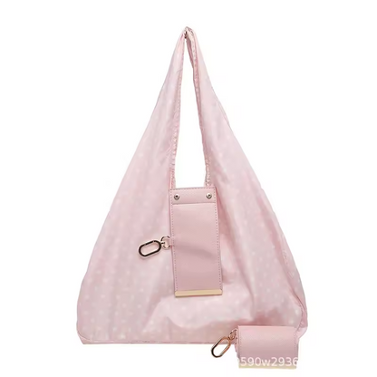 The Colette Dot Fold Charm Tote