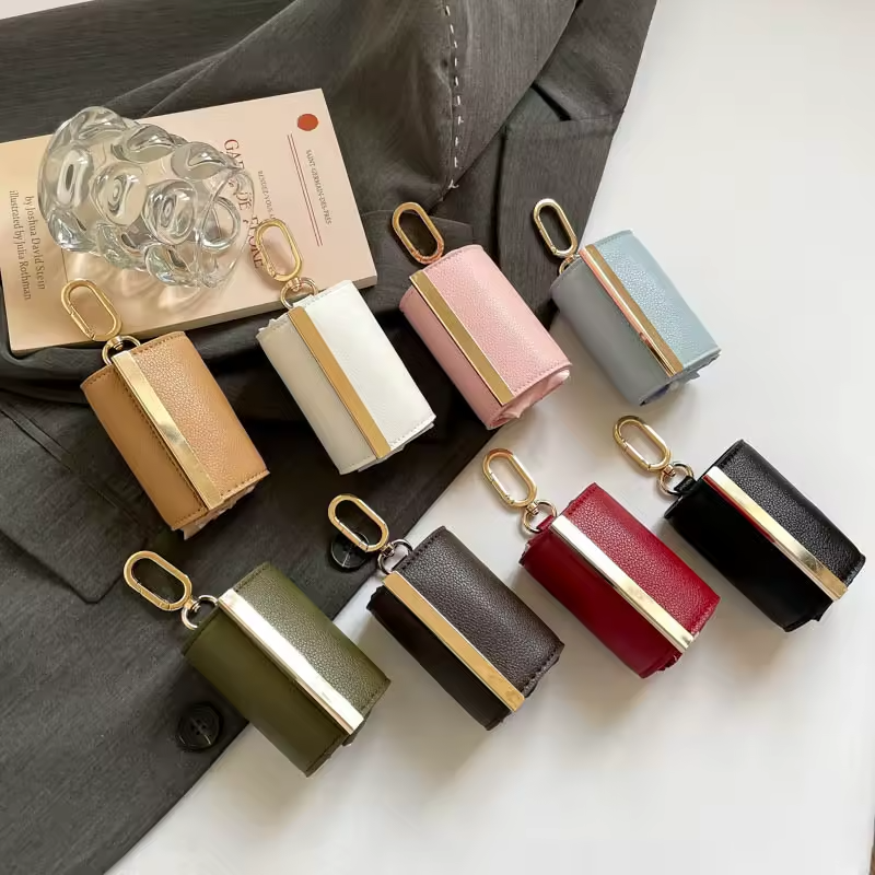The Colette Dot Fold Charm Tote