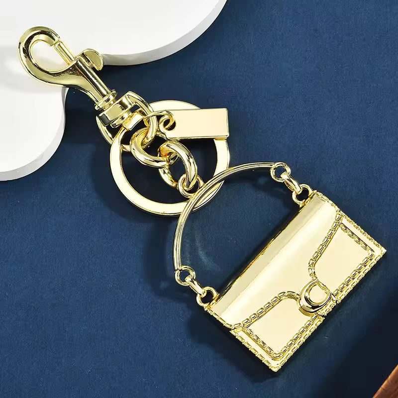 Metal Keychain Mini Purse