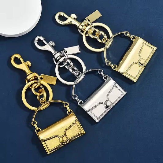 Metal Keychain Mini Purse