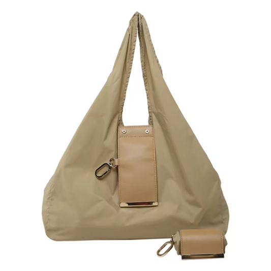 The Sienna Fold Charm Tote — Classic Edit