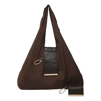 The Sienna Fold Charm Tote — Classic Edit