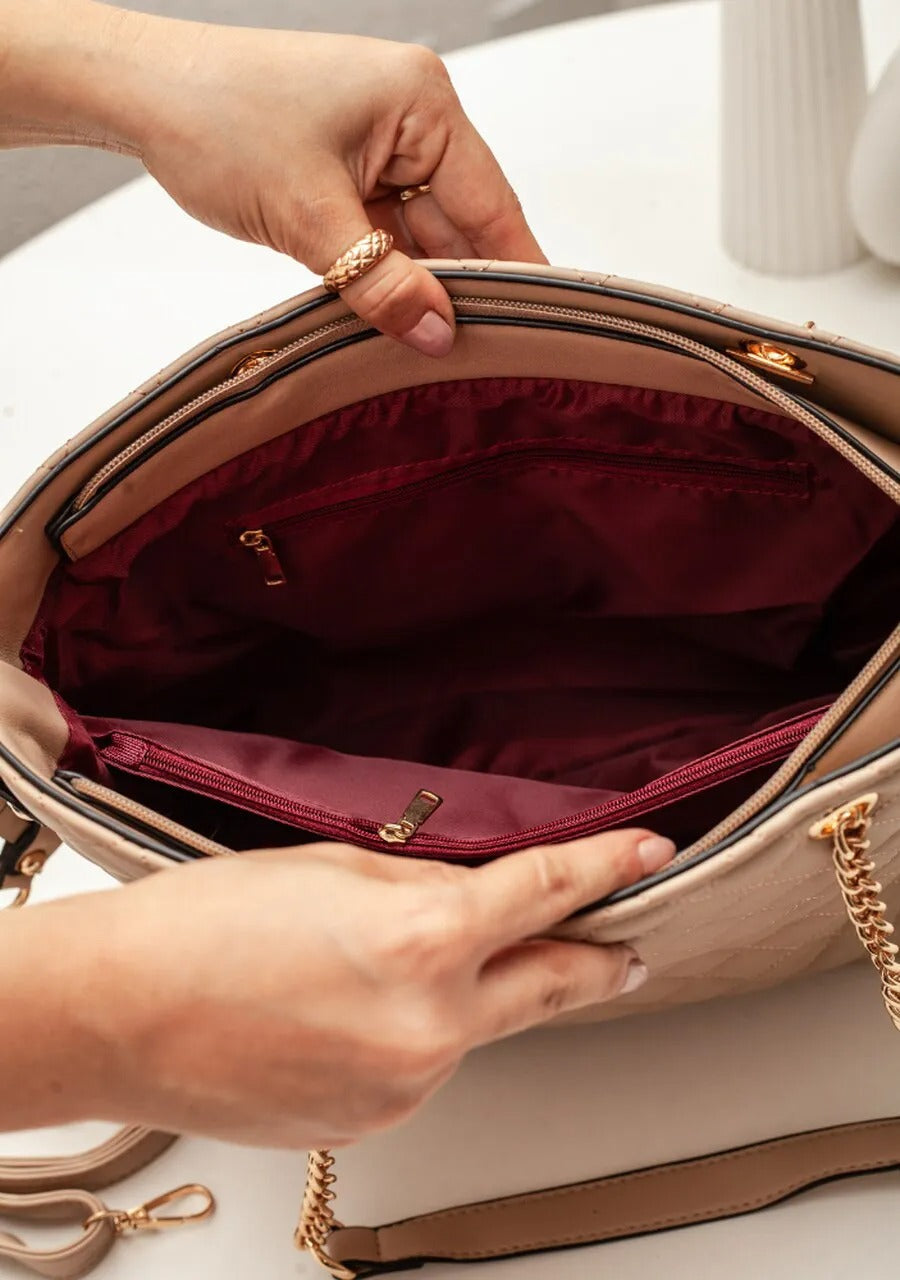 Matelass Notebook Shopper Bag