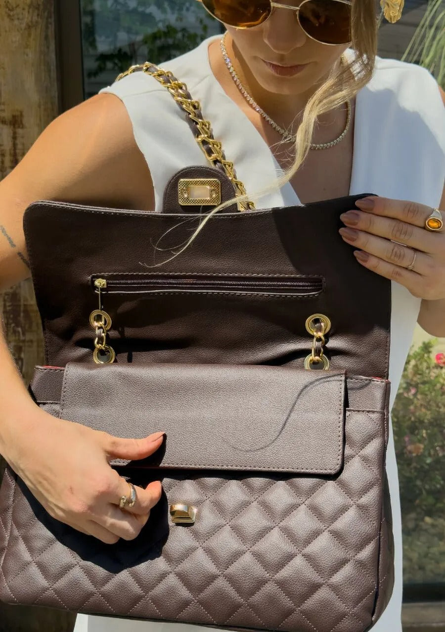 Maxi Quilted Bag for iPad