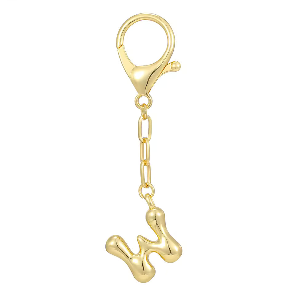 Bubble Letter Charm