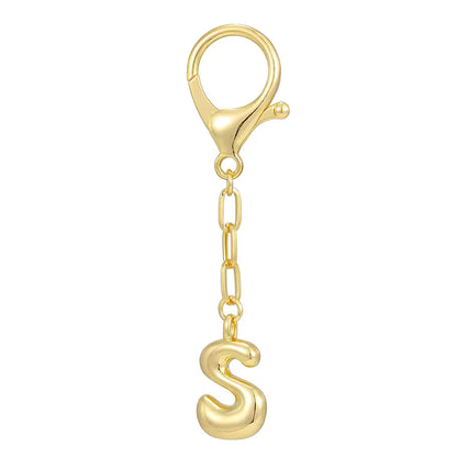 Bubble Letter Charm