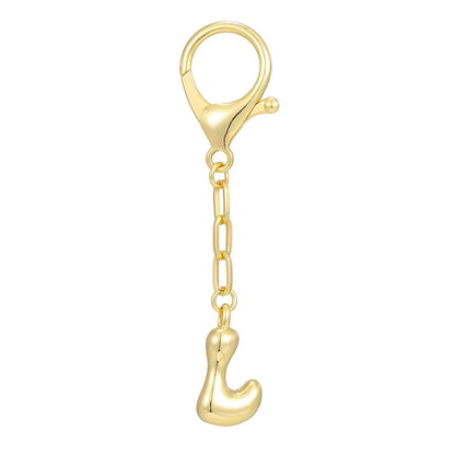 L - Bubble Letter Charm