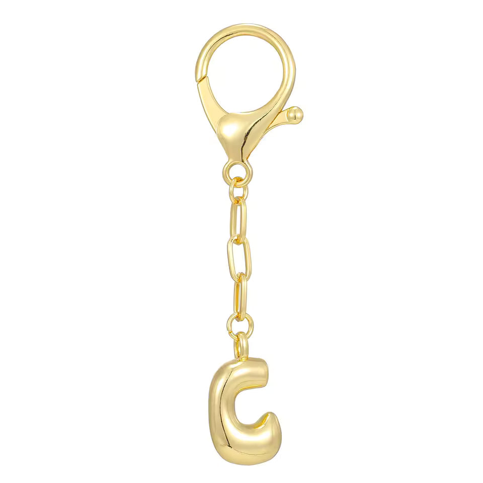 Bubble Letter Charm
