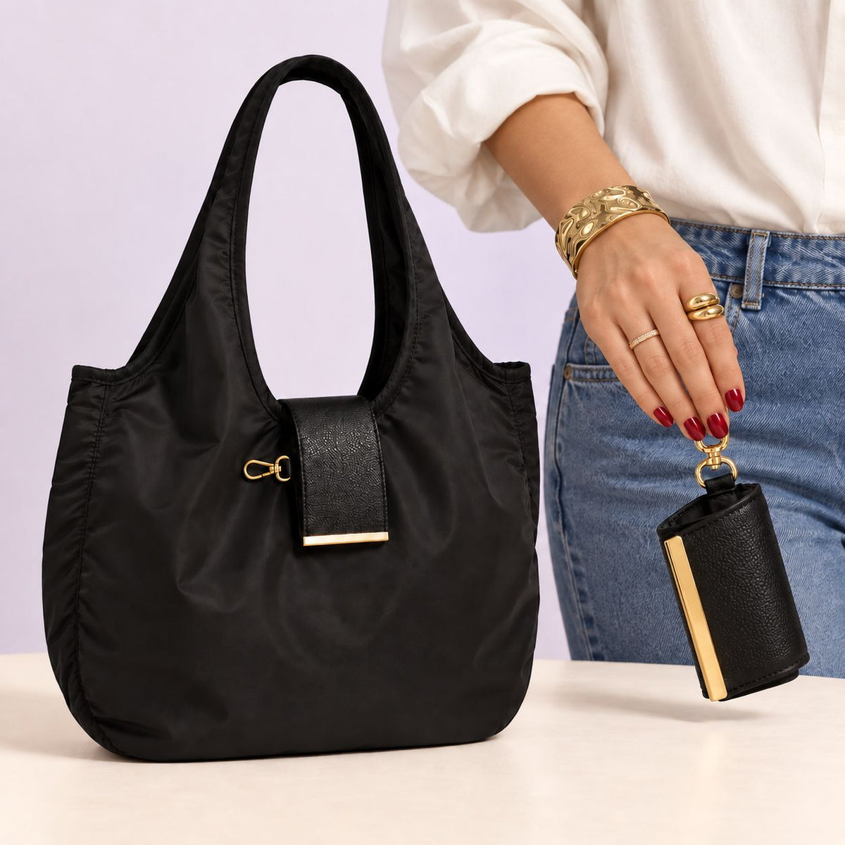 Clara Foldaway Tote