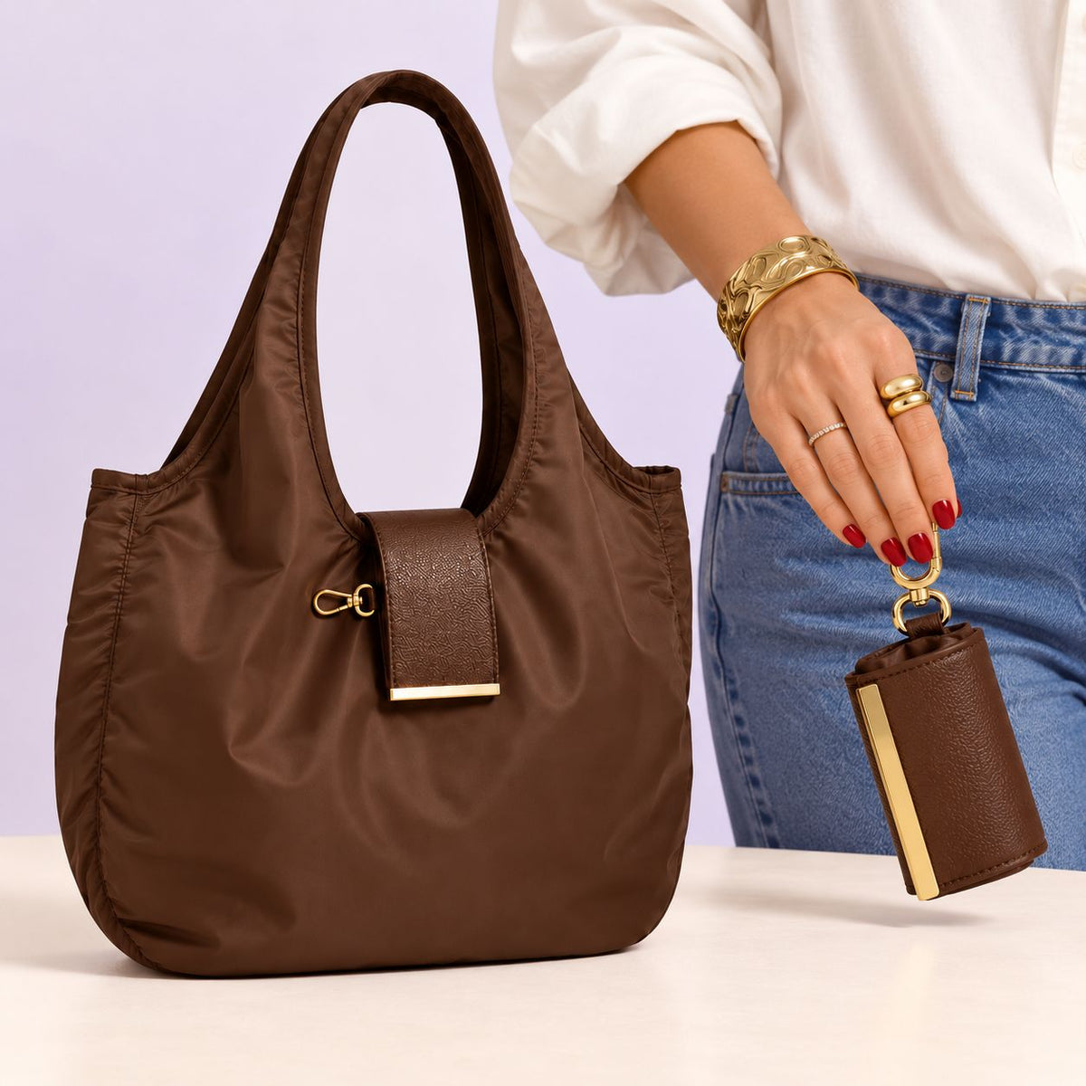 Clara Foldaway Tote